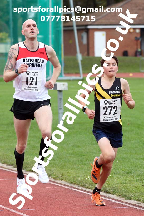 One mile, NECAA Open Meeting, Morpeth, Sunday, October 18th. David T. Hewitson/Sports for All Pics